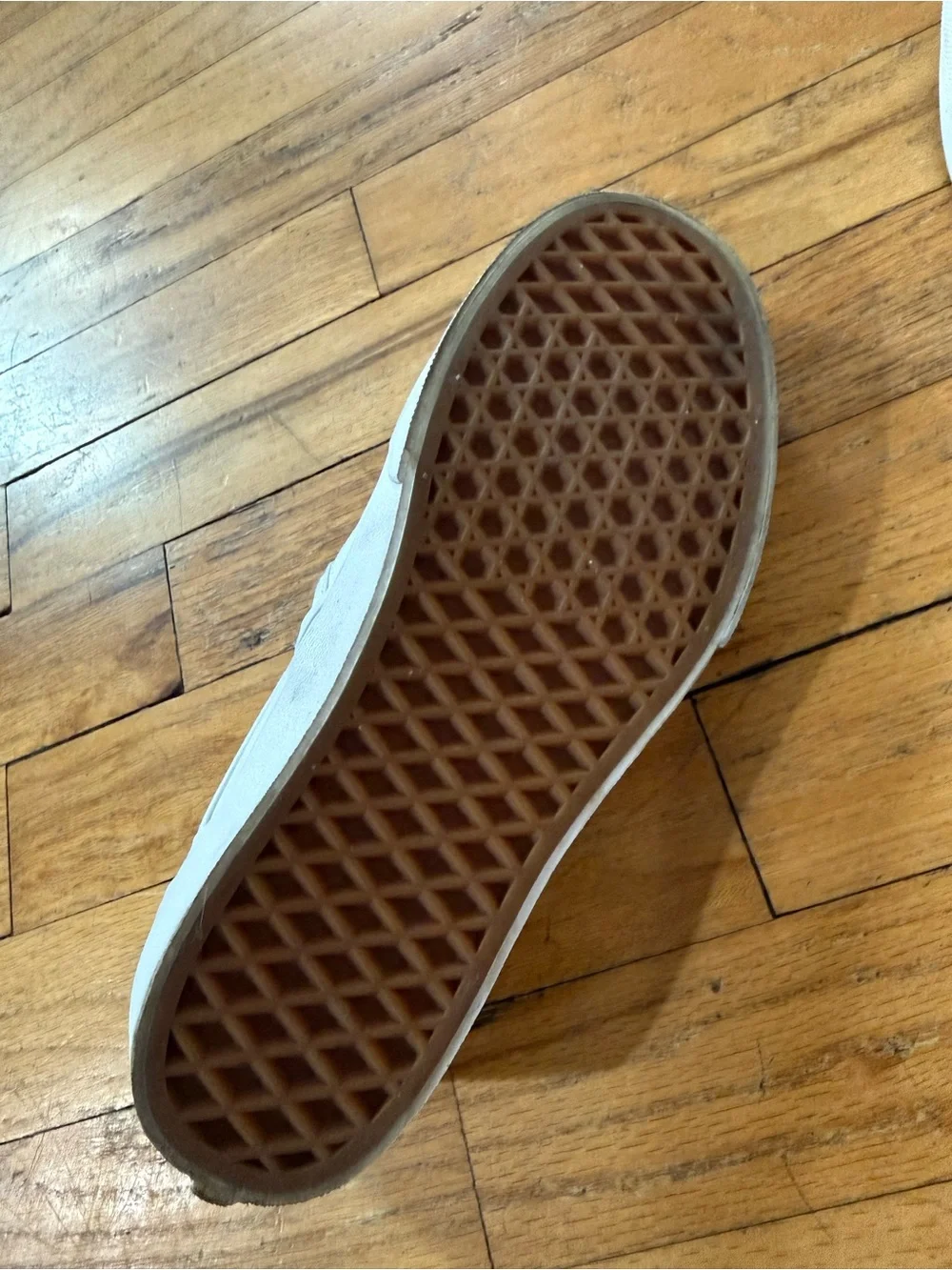 White Platform Vans